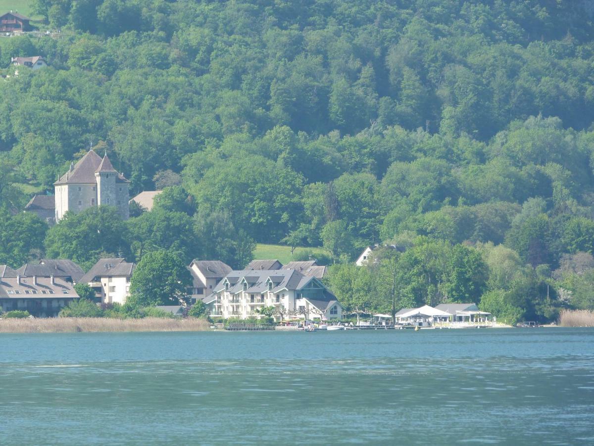 Studio Les Pieds Dans L'Eau Au Bord Du Lac D'Annecy Duingt Bagian luar foto